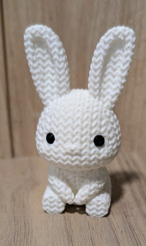 Printed knitted bunny - 3d,