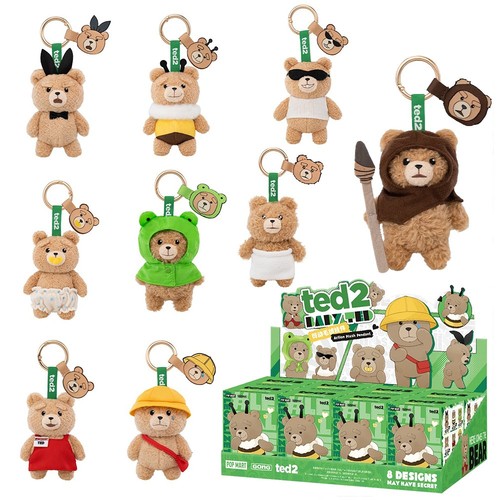 Pop mart ted baby - x,